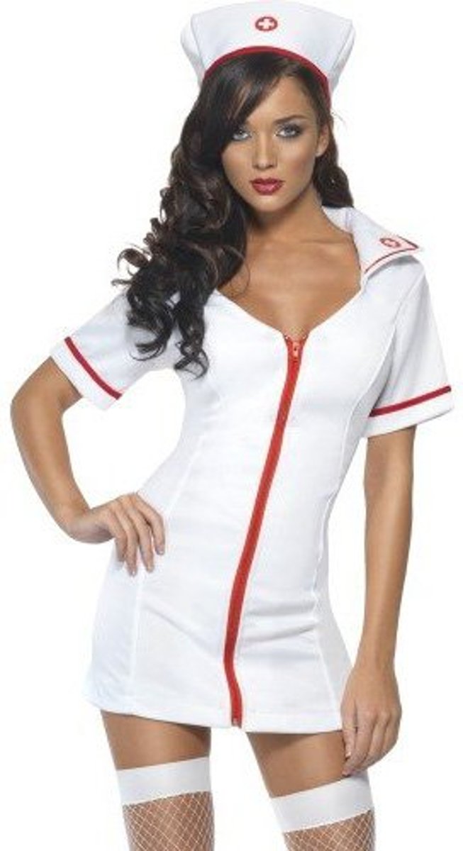 Sexy zuster pakje | Verpleegster kostuum maat M (40-42)